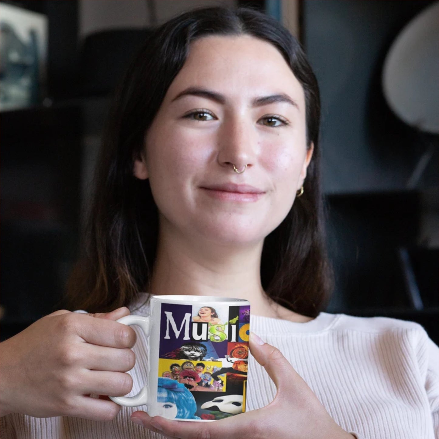 Musical Theatre Is Life Mug print and Coaster