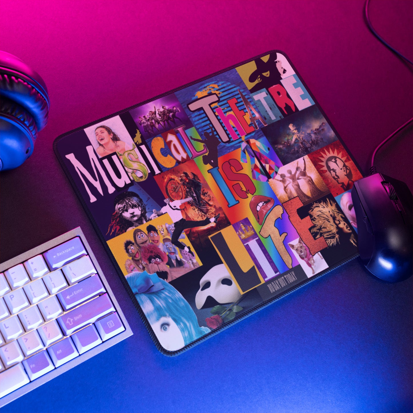Musical Theatre Is Life Computer Mouse mat
