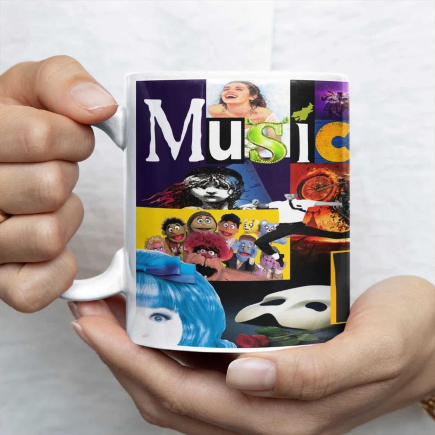 Musical Theatre Is Life Mug print and Coaster