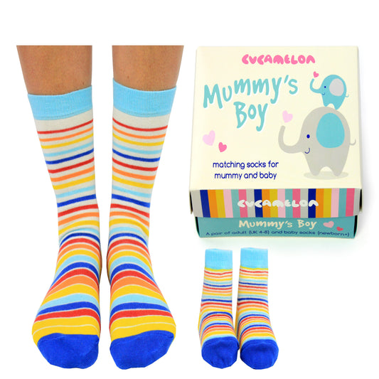 Mummy's Boy Sock Gift Box