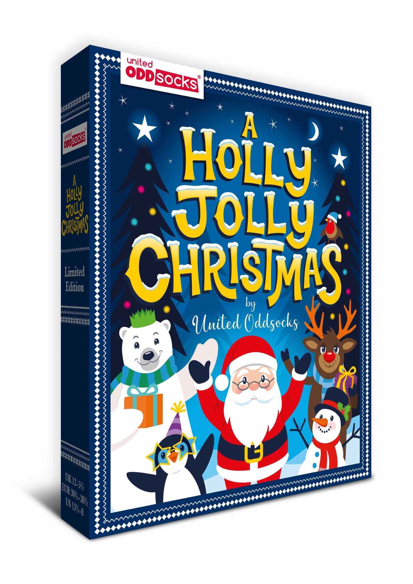 A Holly Jolly Christmas Sock Gift Box