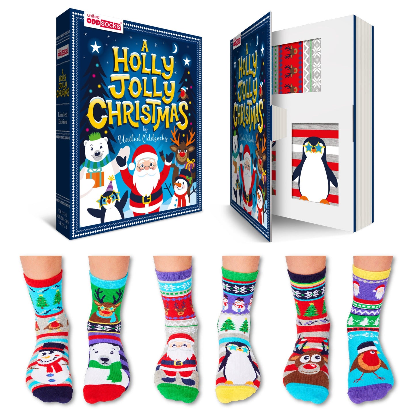 A Holly Jolly Christmas Sock Gift Box