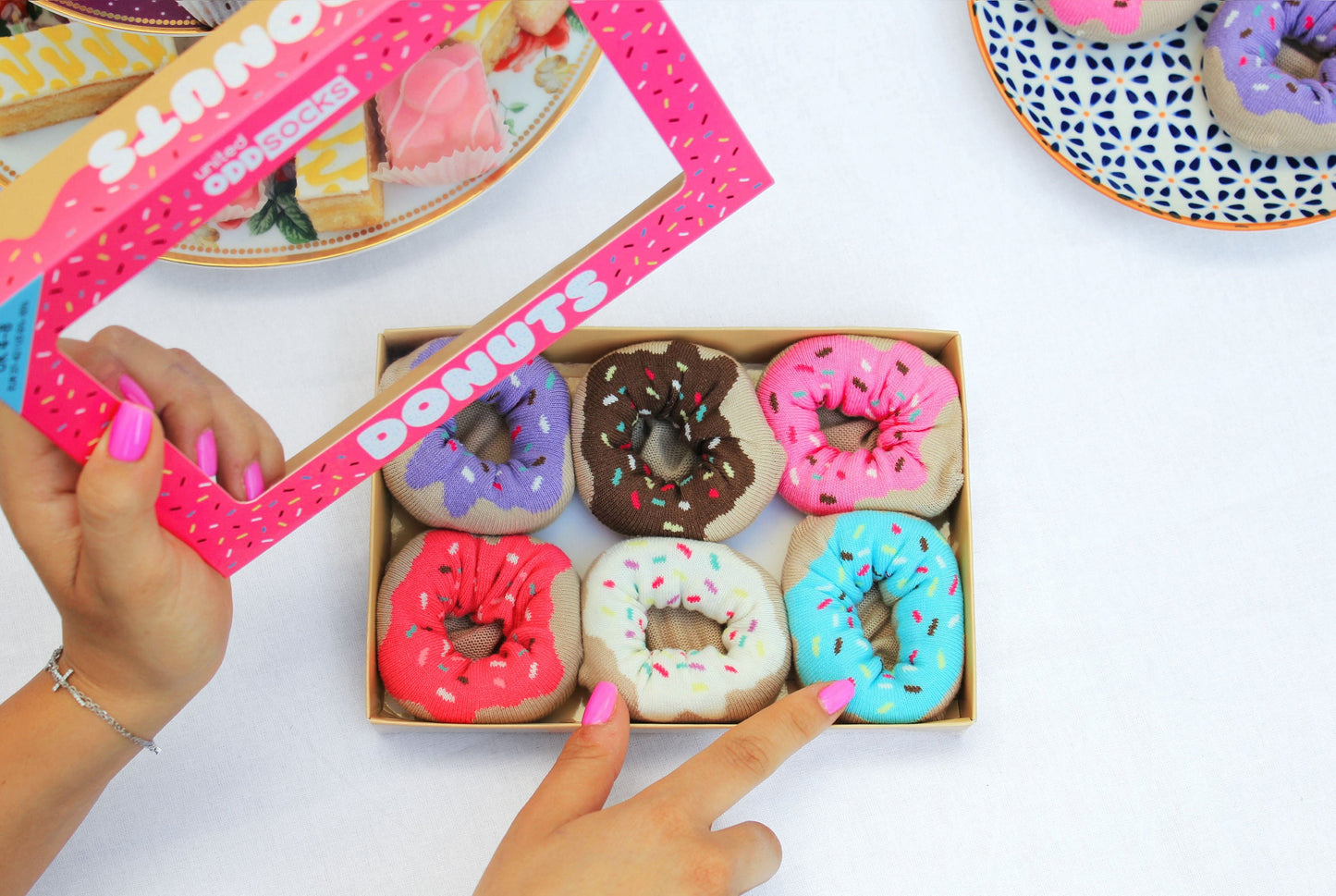Adult Donuts Sock Gift Box
