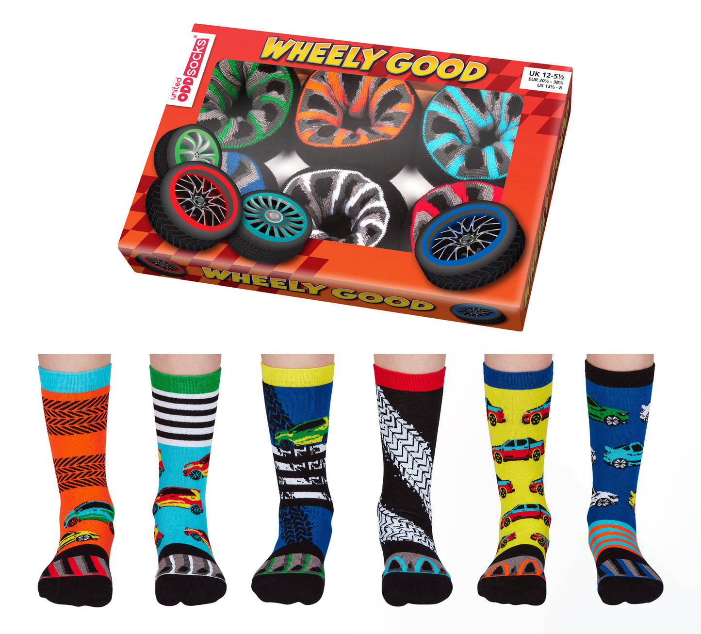 Wheely Good Sock Gift Box