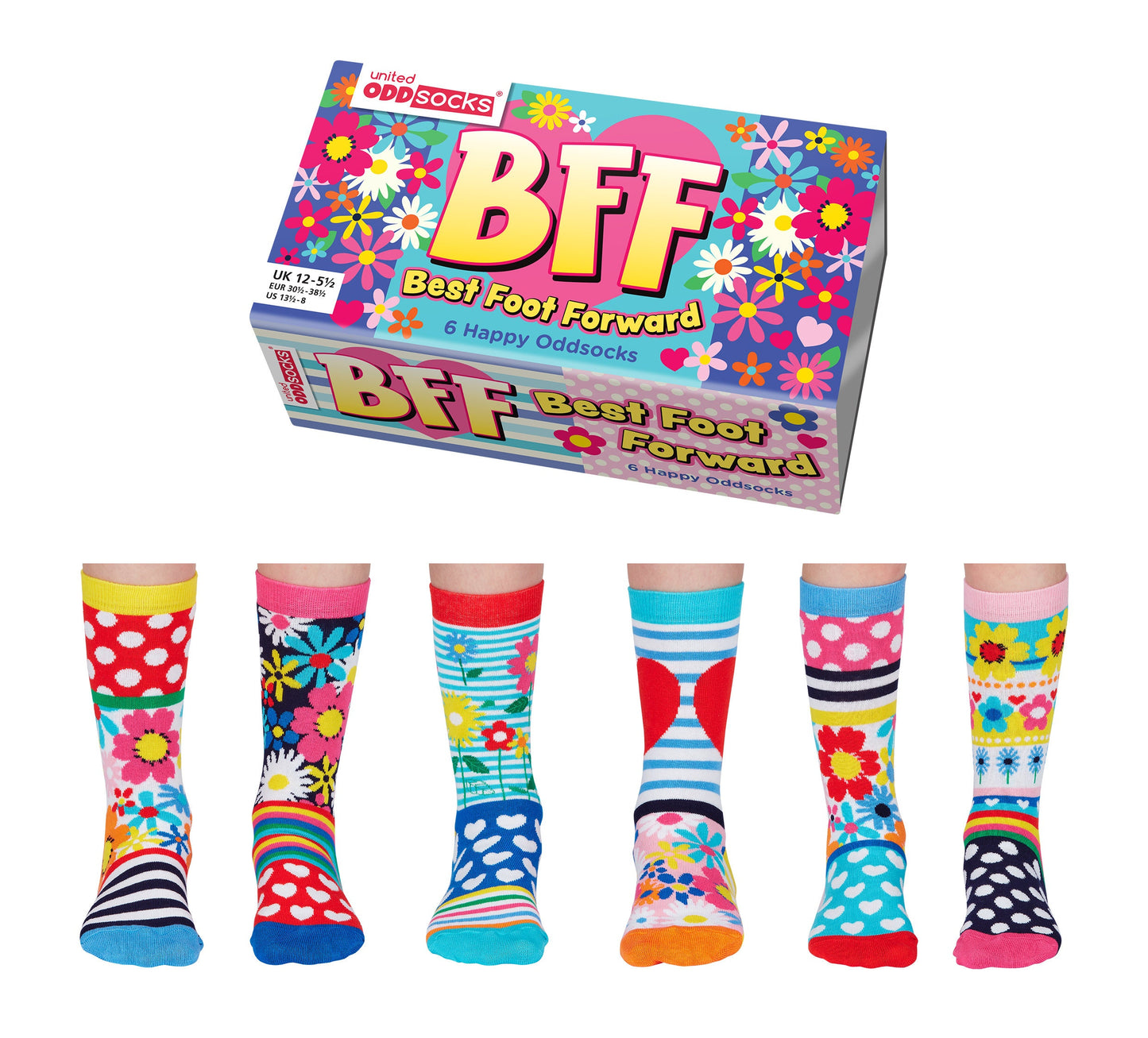 Best Foot Forward Sock Gift Box