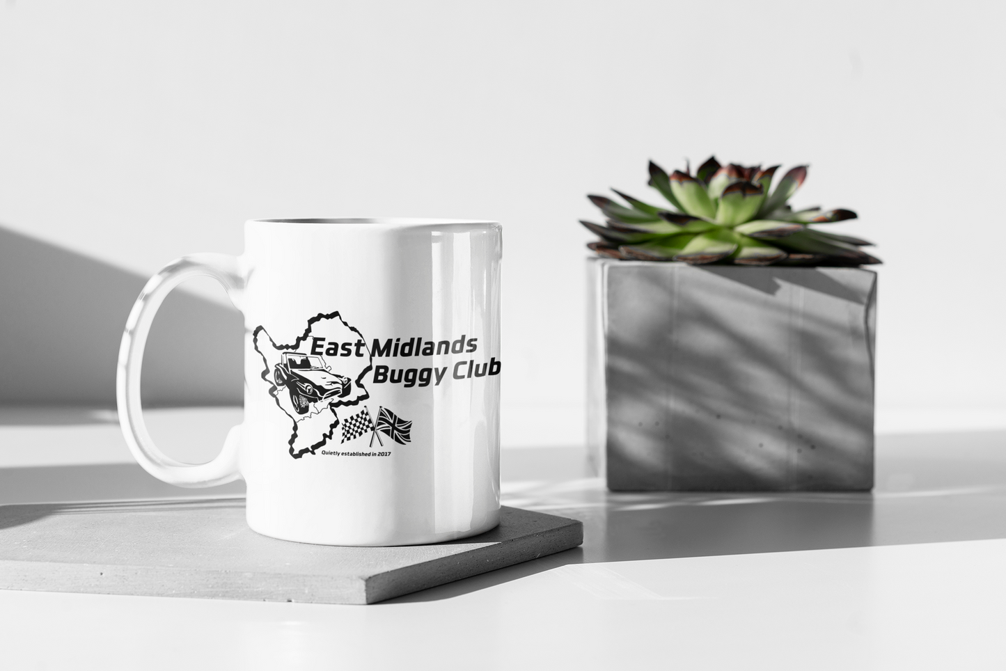 East Midlands Buggy Club Mug and/or Coaster