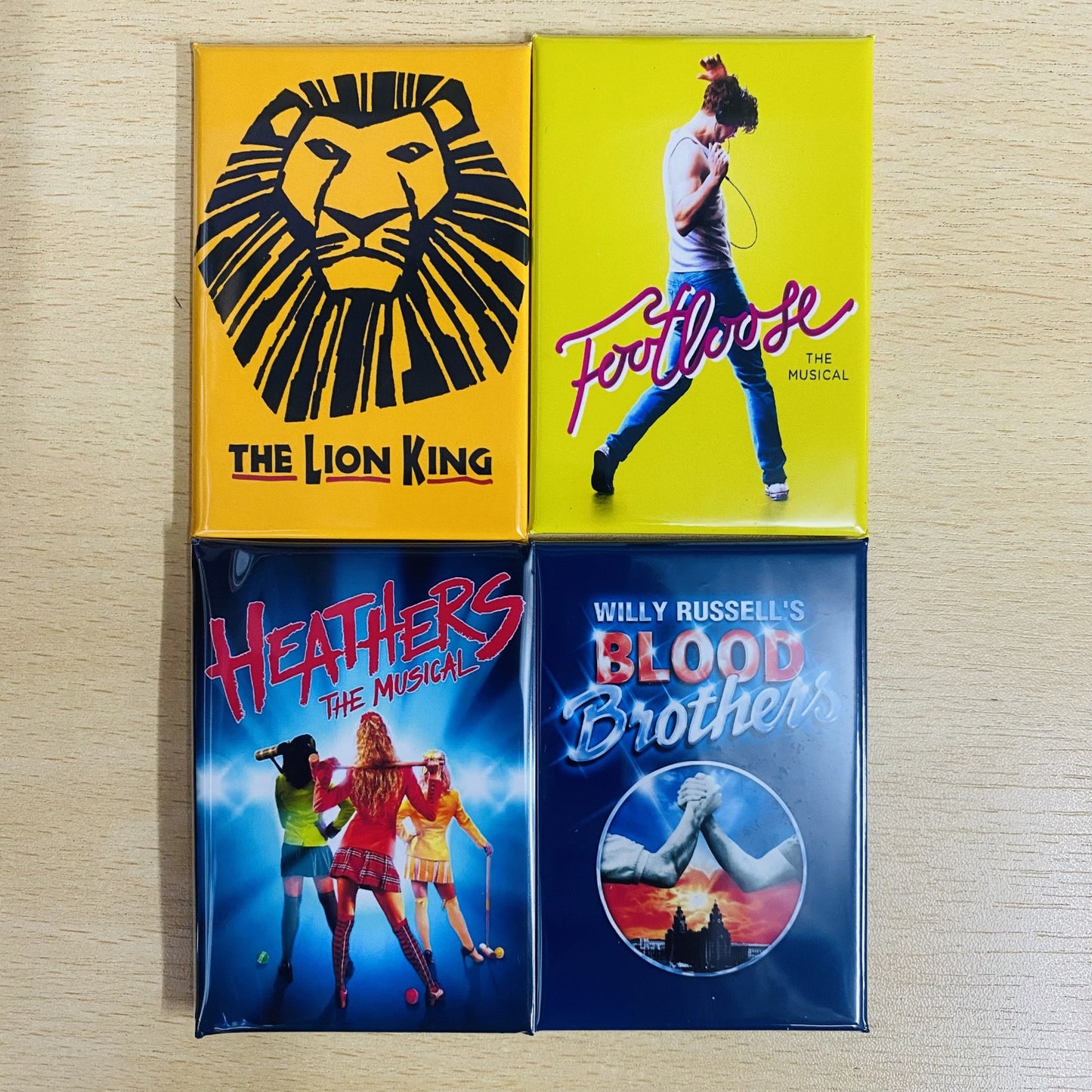 Handmade Musical Theatre Fridge Magnets