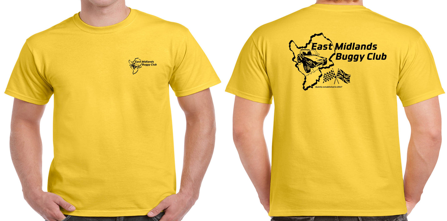 East Midlands Buggy Club T-shirts