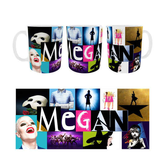 Musical Theatre Personalised Mug