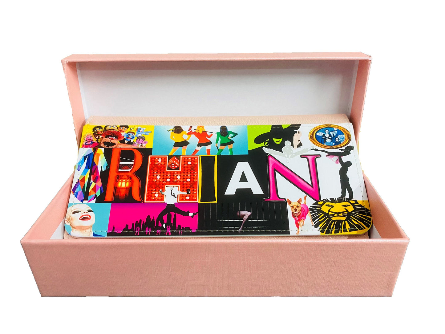 Musical Theatre Personalised Purse with Gift Box