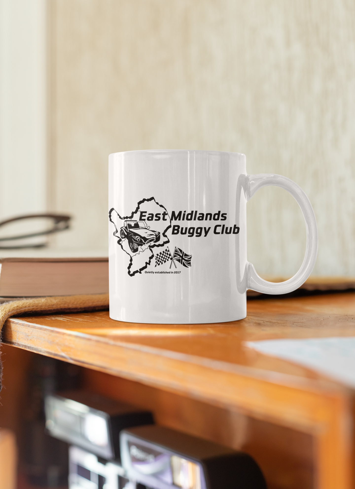 East Midlands Buggy Club Mug and/or Coaster